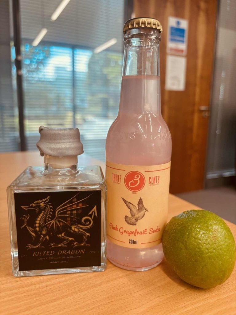 We recommend Three cents Grapefruit Soda as the perfect pairing Cocktail Recipe - Paloma